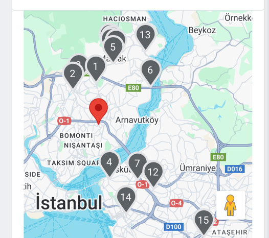Servis locator listesi