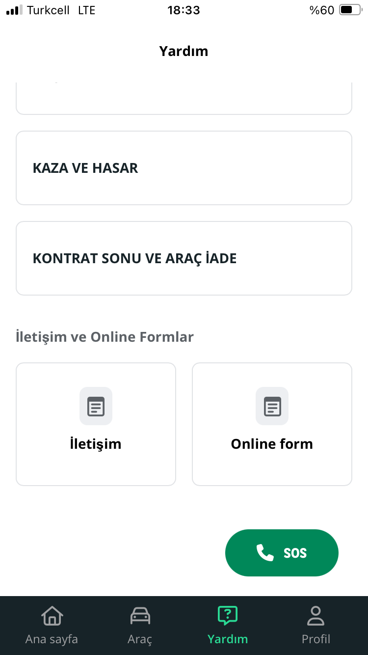My Arval Yardım